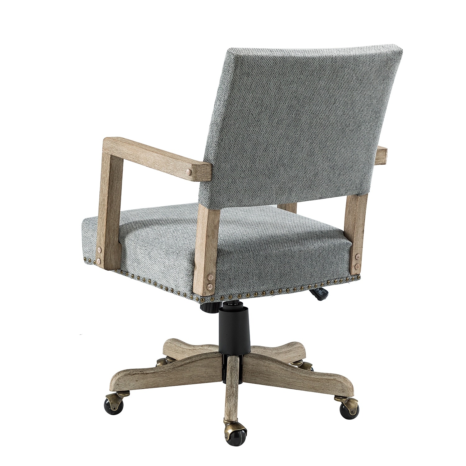 Meka linen 2025 swivel executive chair