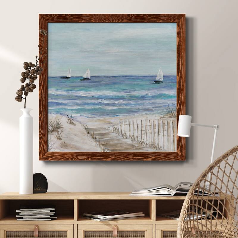 Gulf Shores III-Premium Framed Canvas - Ready to Hang