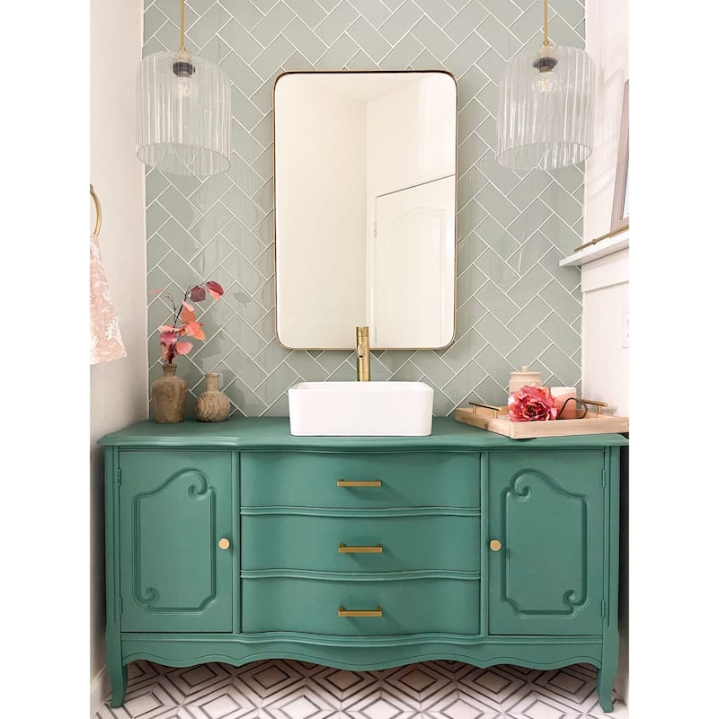 Highland Rounded Corner Vanity Mirror