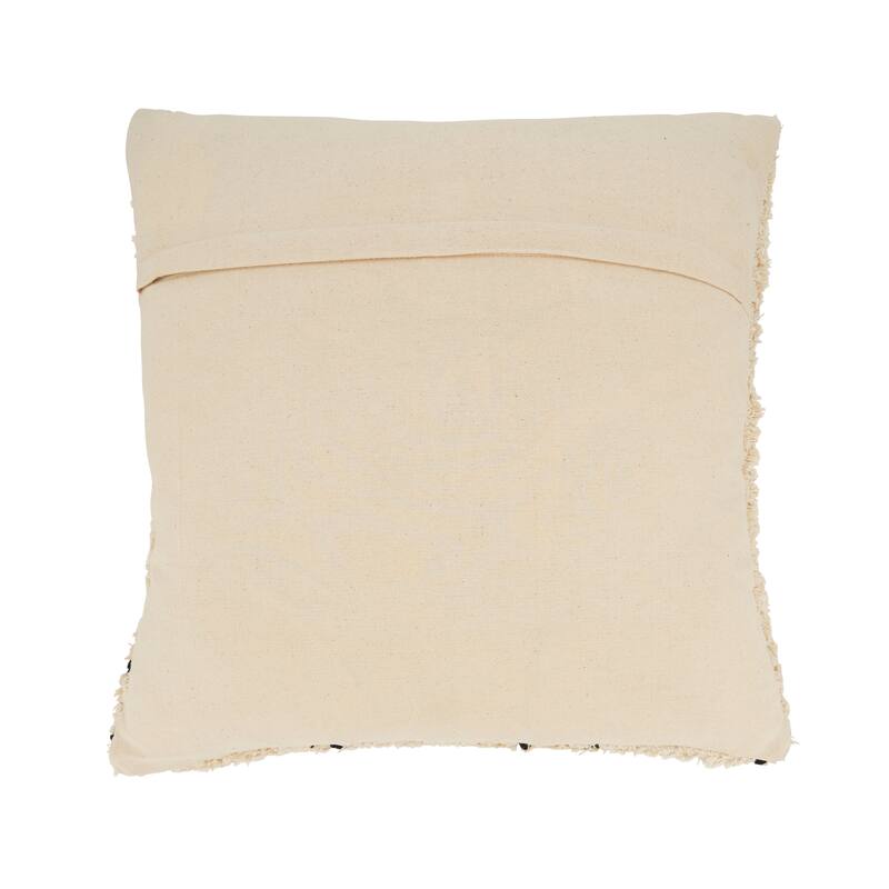 Geometric Splendor Tufted Throw Pillow