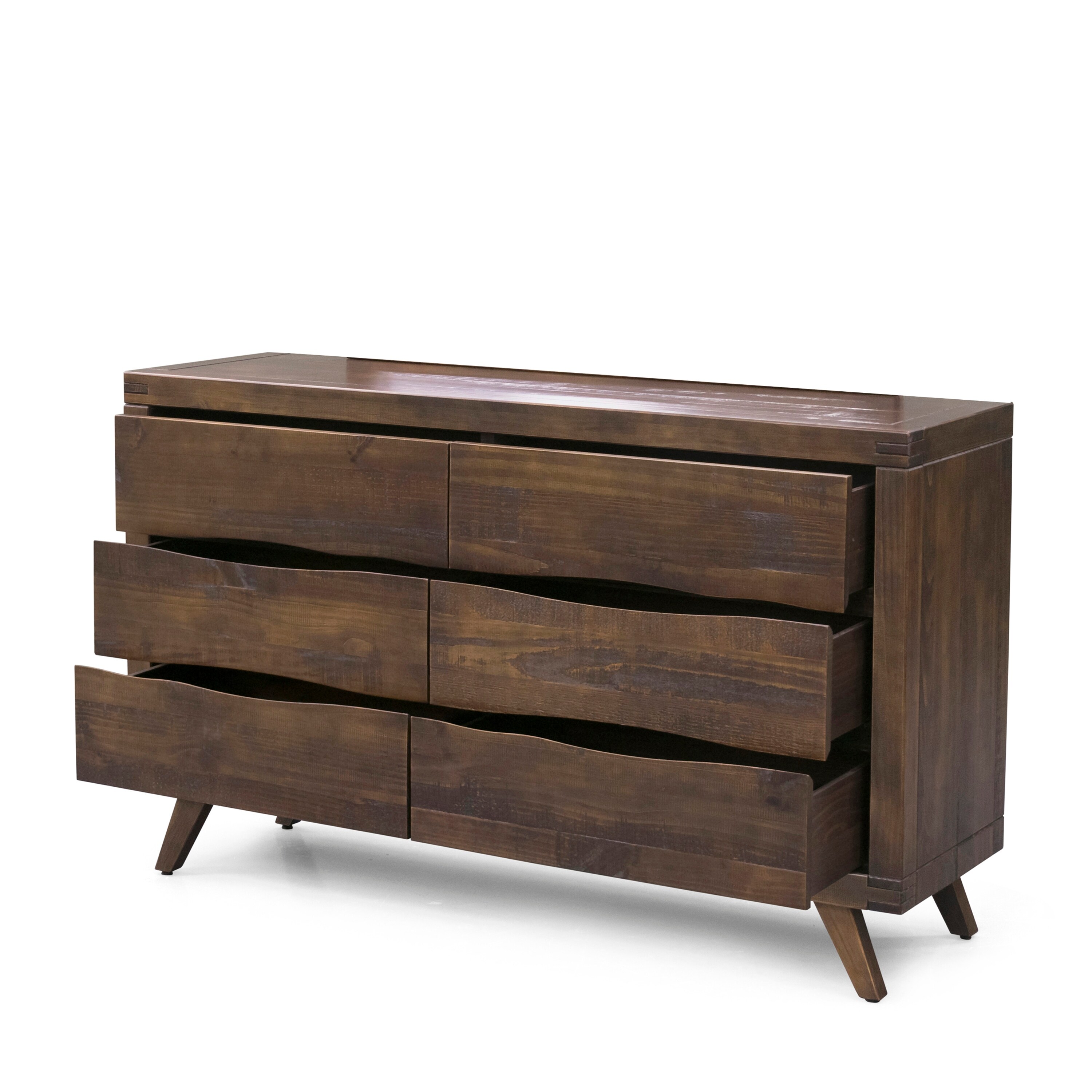 Carson Carrington Panola Distressed Cocoa Dresser Bed Bath