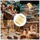 preview thumbnail 6 of 8, Napkin Rings Round Metal Hollow Napkin Holder for Dinner Table