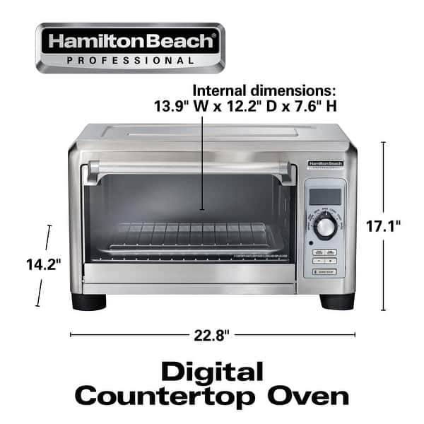 Hamilton Beach 2-in-1 Countertop Oven Review 2022