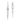 Set of 12 Ribbed Glass Finial Ornaments with Traditional Design -  1.5 x 1.5 x 9 / 1 x 1 x 10" (L x W x H)