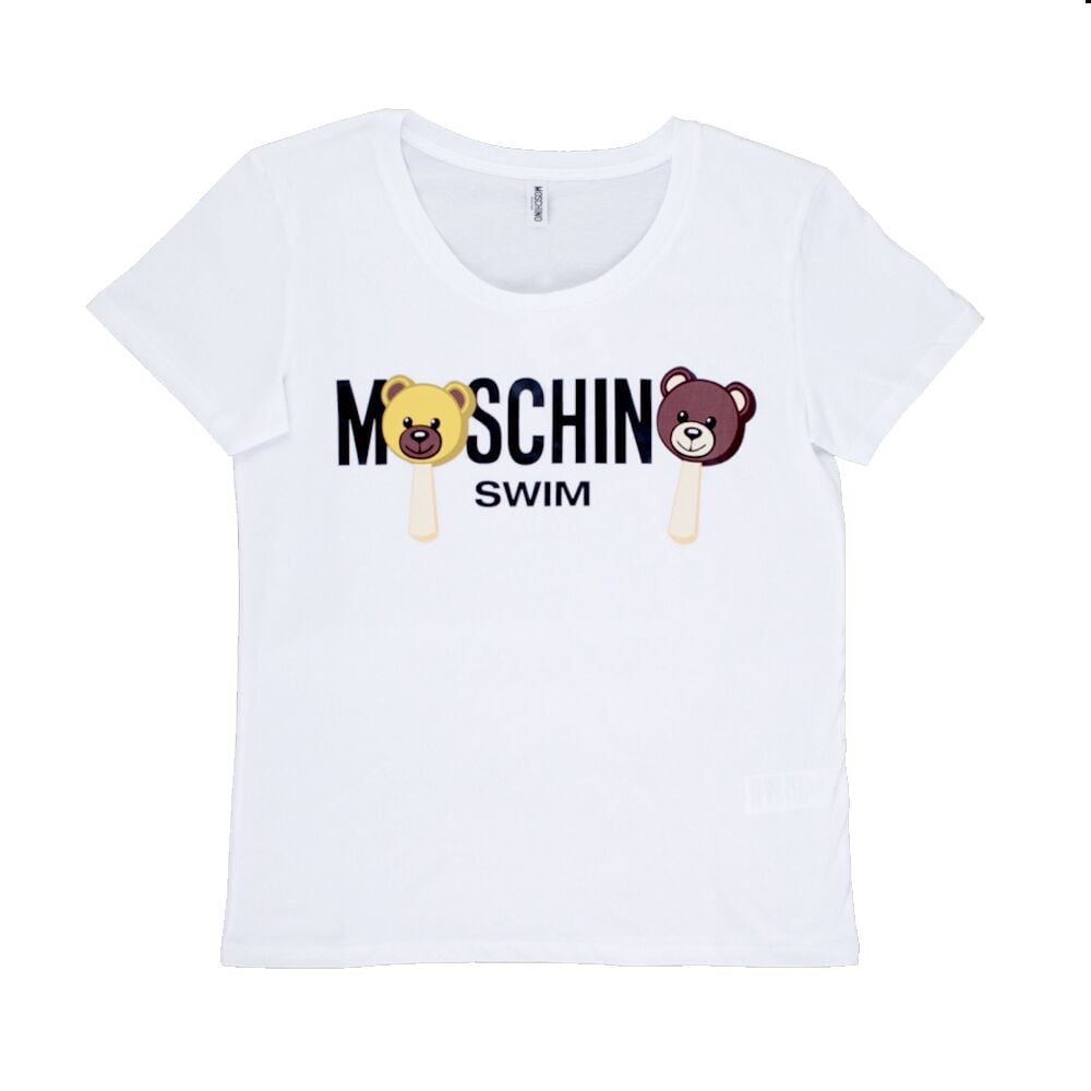 Shop Moschino Women S Teddy Bear Lollipop T Shirt White Overstock 31310833 L