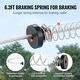 preview thumbnail 6 of 16, Zipline Kit for Kids and Adult, Zip Line Kits Up to 500 lb, Backyard Outdoor Quick Setup Zipline, Playground Entertainment