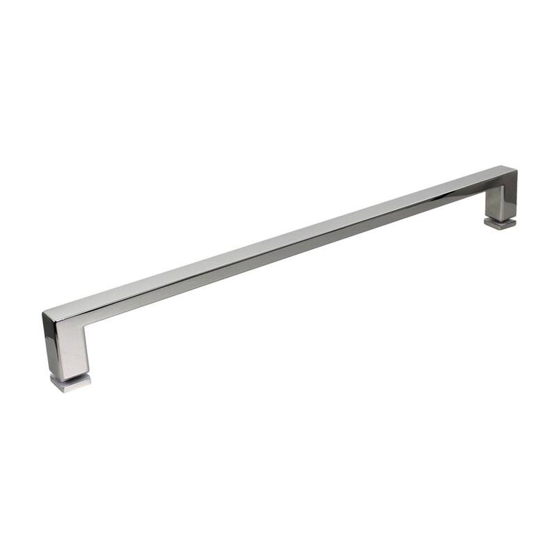 Frederick 47 in. W x 76 in. H Sliding Semi-Frameless Shower Door in Brushed Nickel with Clear Glass - 48 x 76 - 48 x 76