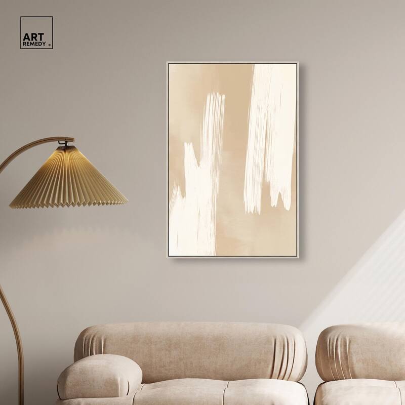 Gestural Grains II Canvas by Art Remedy