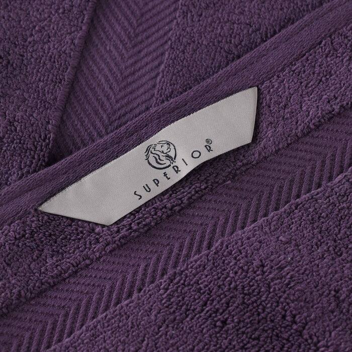 Superior Absorbent Zero Twist Cotton Bath Towel (Set of 2)