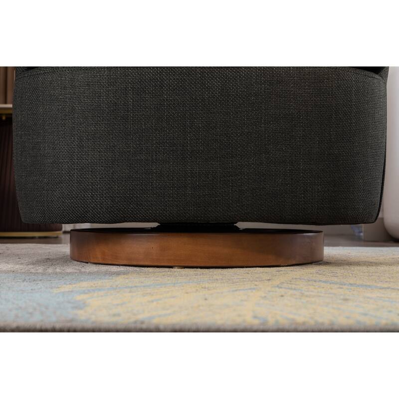 Fabric Swivel Accent Chair
