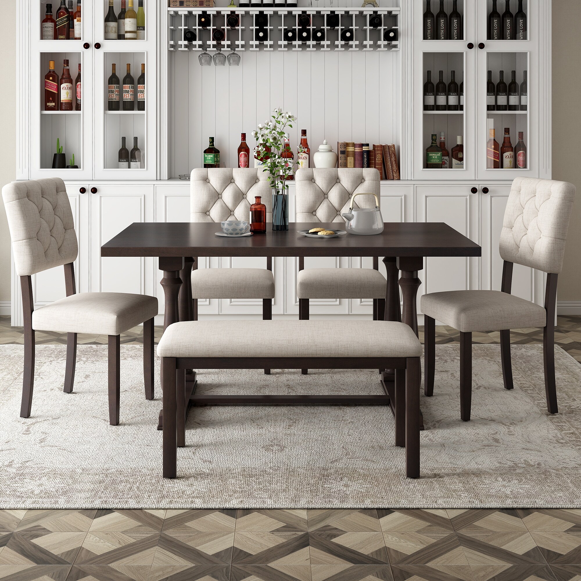 Dining room table best sale and chairs under 200