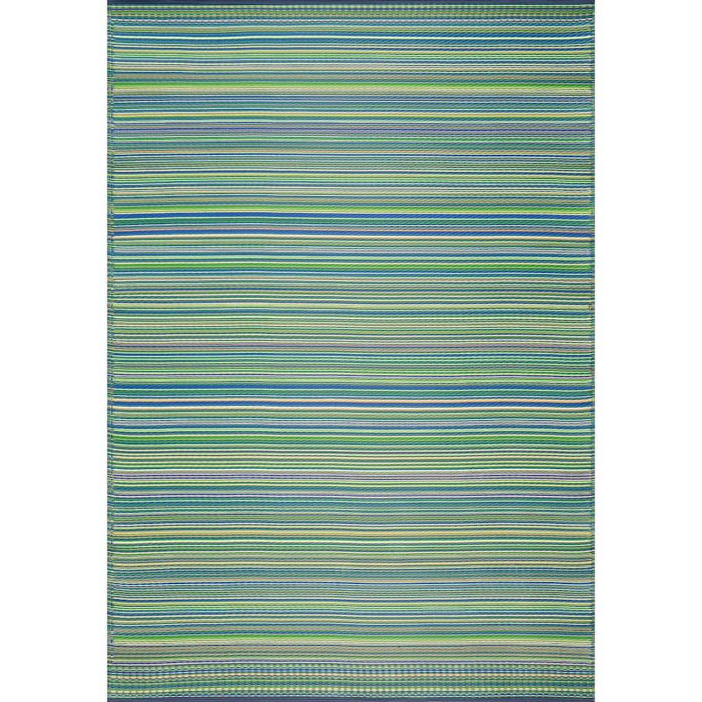Sundown Beach Stripe Indoor/Outdoor Area Rug