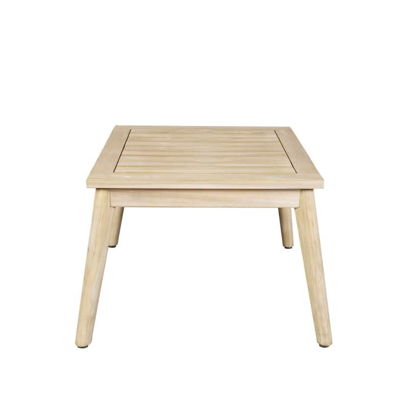 Modern Outdoor Acacia Wood Side Table
