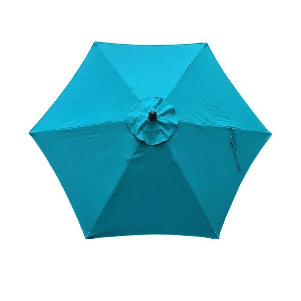 Shop 9ft Outdoor Shades Market Patio Umbrella Striped 15 Colors Overstock 31876480