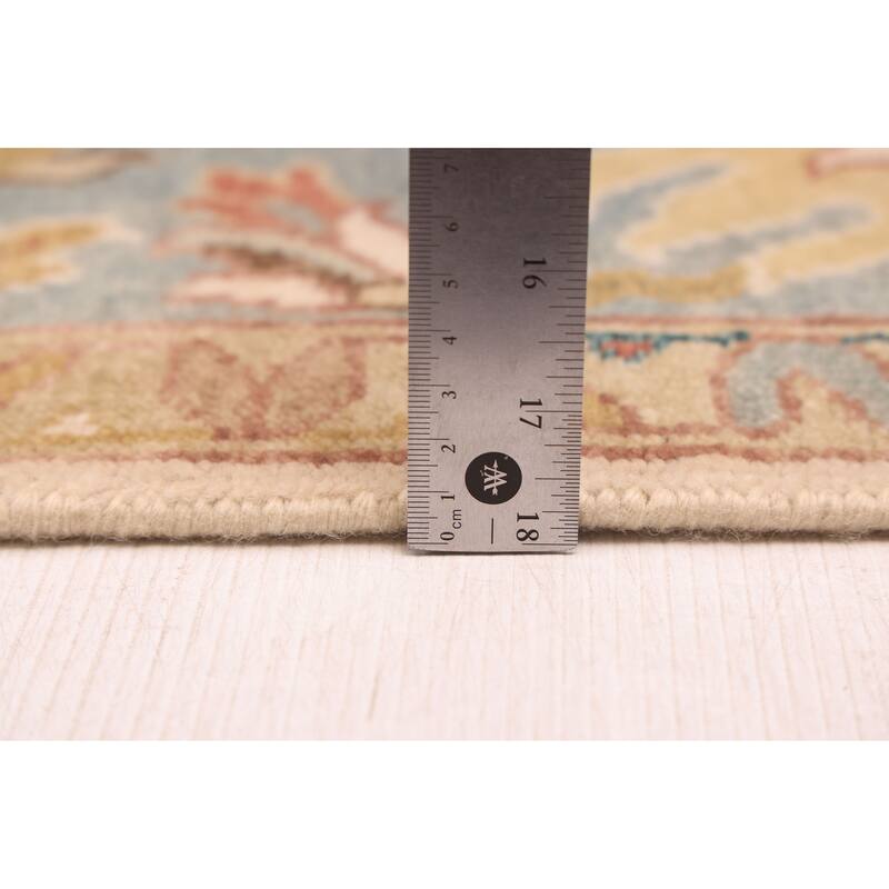 ECARPETGALLERY Hand-knotted Jules Serapi Ivory Wool Rug - 7'11 x 10'1