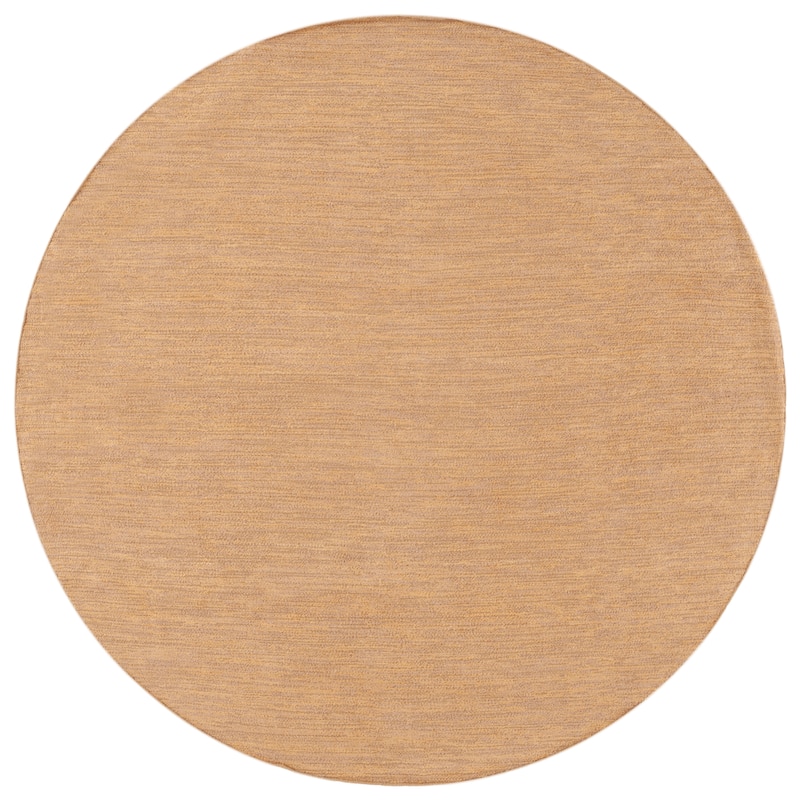 SAFAVIEH Handmade Montauk Willie Cotton Rug - 6' Round - Gold