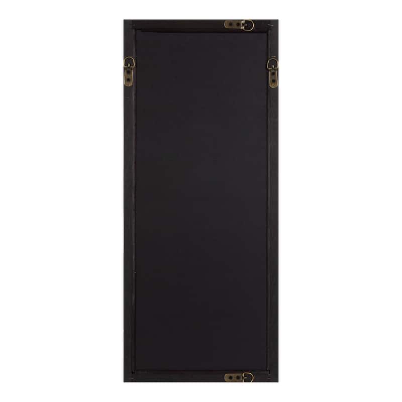 Kate and Laurel Spechett Decorative Windowpane Mirror - 13x30