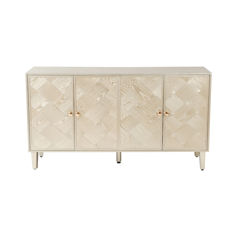 Christopher Knight Home - Elias 59.8" Sideboard with Solid Wood Legs and Ample Storage