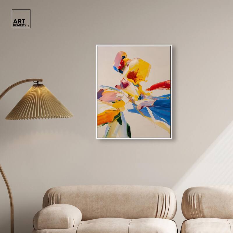 Flippant Bloom I Canvas by Art Remedy
