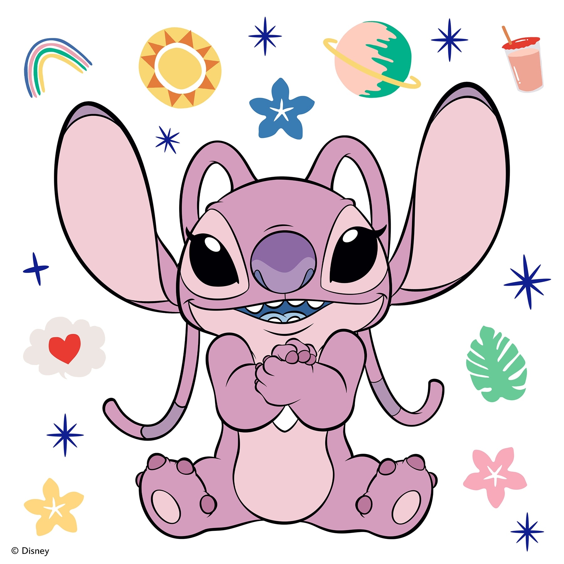 RoomMates Disney Stitch Angel Wall Decals