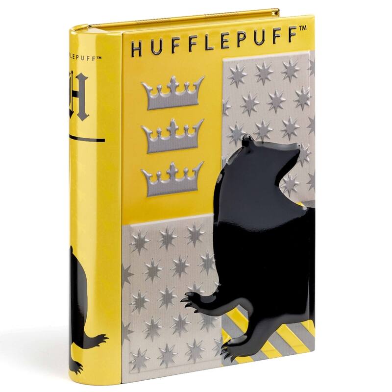 Harry Potter Hufflepuff House Tin Gift Set With Lanyard, Jewelry and More