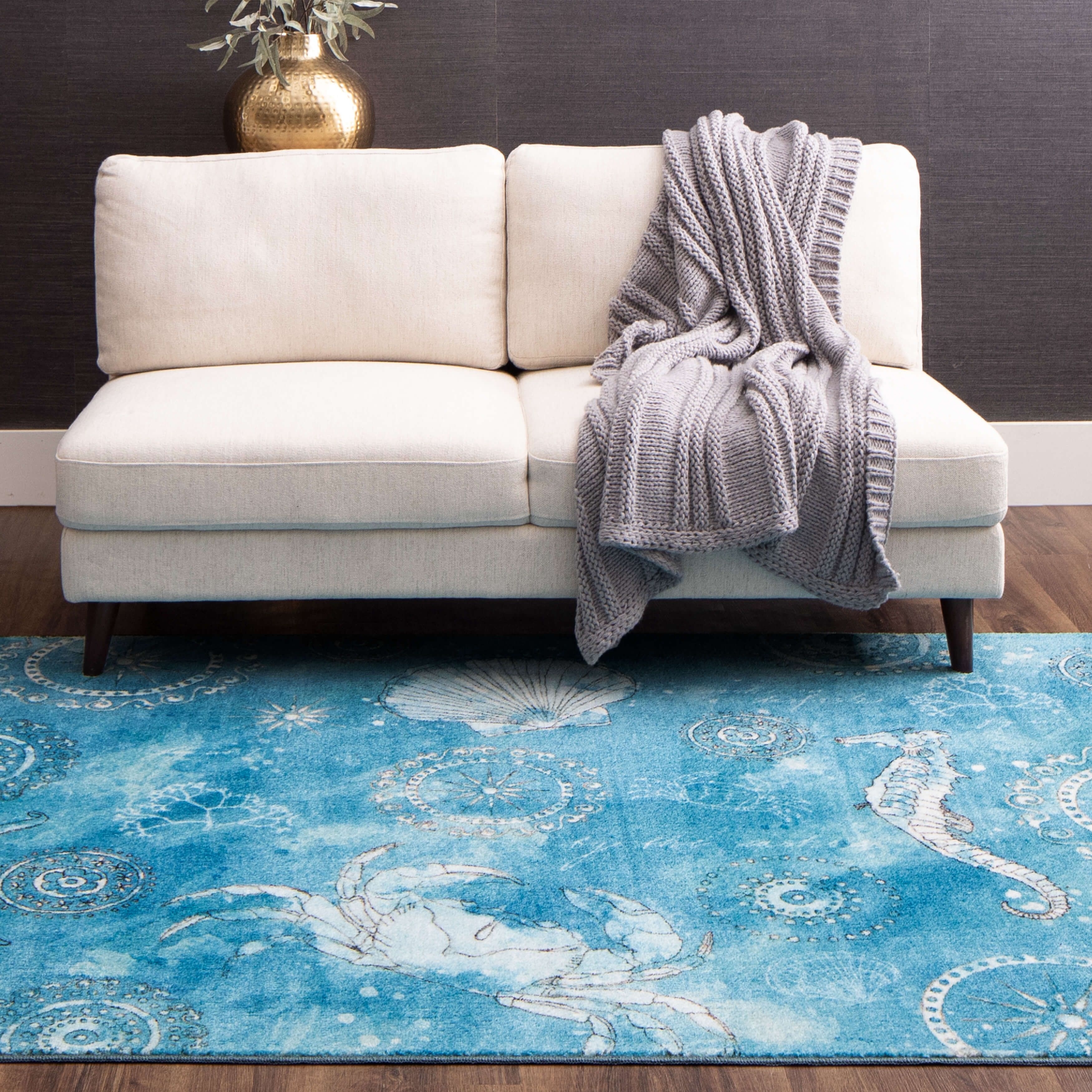 Rugs Carpet Mat Off-White Abstract Old Industrial Style Large for Living  Room, Bedroom-80*160