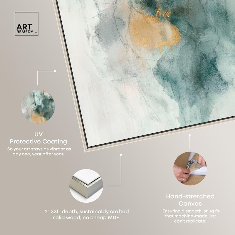 Verdant Vapors II Canvas by Art Remedy