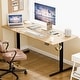 preview thumbnail 10 of 84, Electric Standing Desk, Height Adjustable Desk with LED Display 71*31 - Walnut/Black