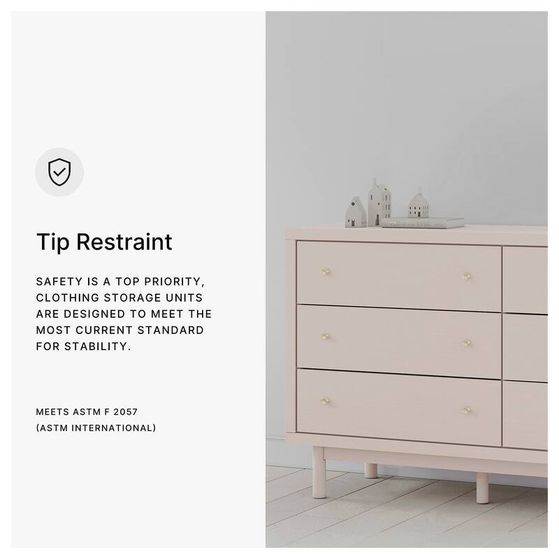 Signature Design by Ashley Wistenpine Pink Dresser
