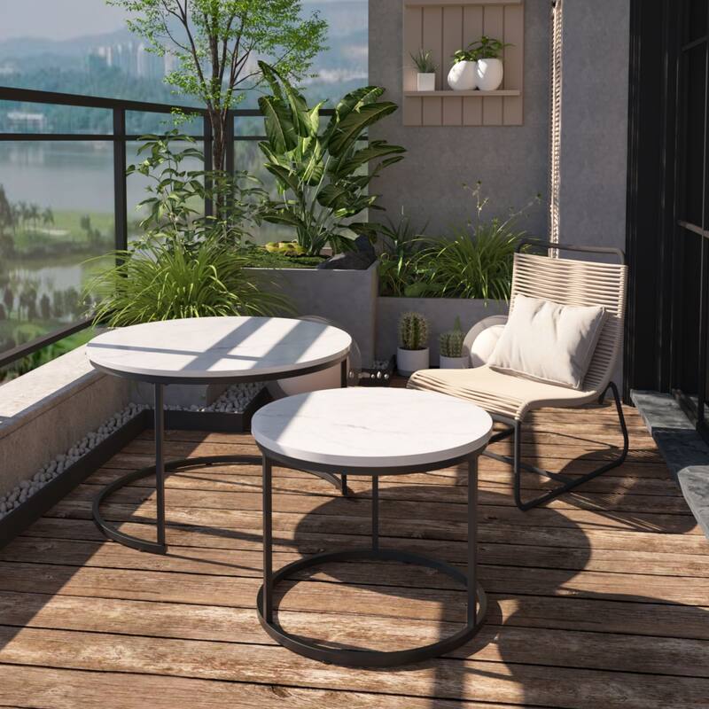 Nesting Coffee Table Set of 2