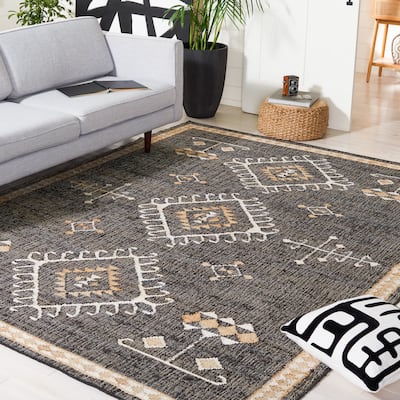 SAFAVIEH Flatweave Kilim Manorama Jute Rug