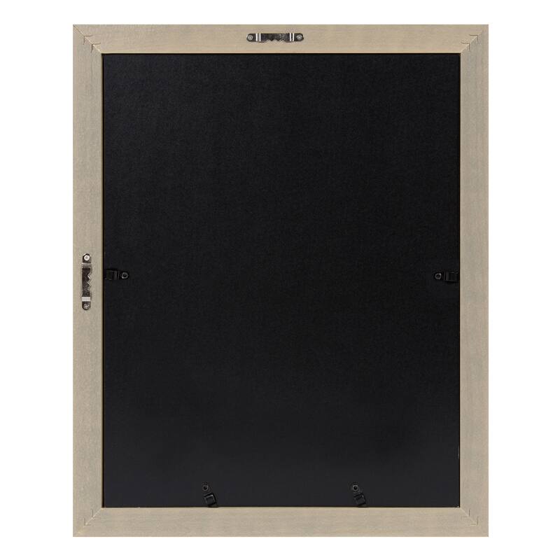 DesignOvation Kieva 11x14 matted to 8x10 Wood Picture Frame, Set of 4