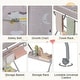 preview thumbnail 19 of 22, Baby Changing Table with Safety Belt and 4-side Defence - 36.5" x 27" x 40.5"(L x W x H)