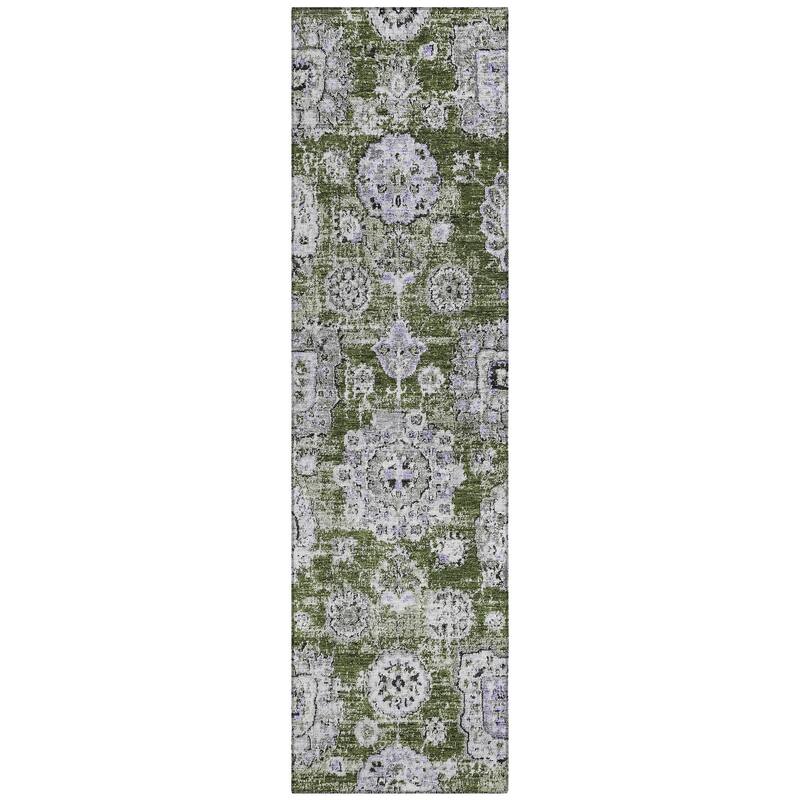 Machine Washable Indoor/ Outdoor Chantille Persian Vintage Rug