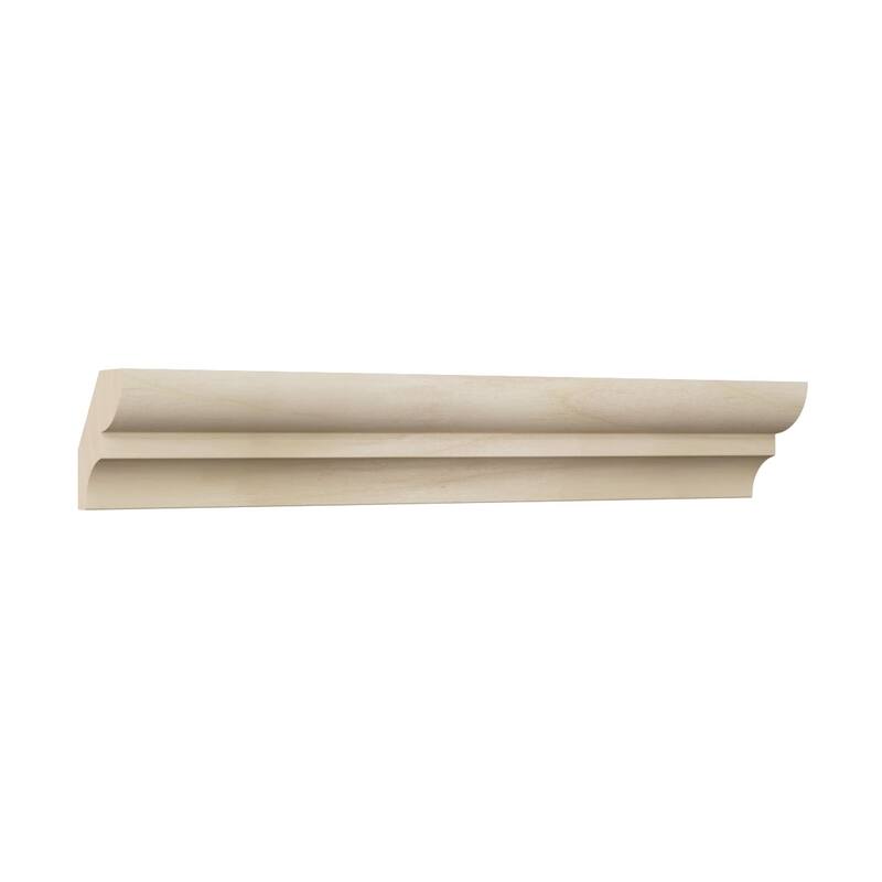 WM75 9/16-in D x 1-5/8-in W x 96-in L Americraft Solid Hardwood Stain Grade Bed Moulding