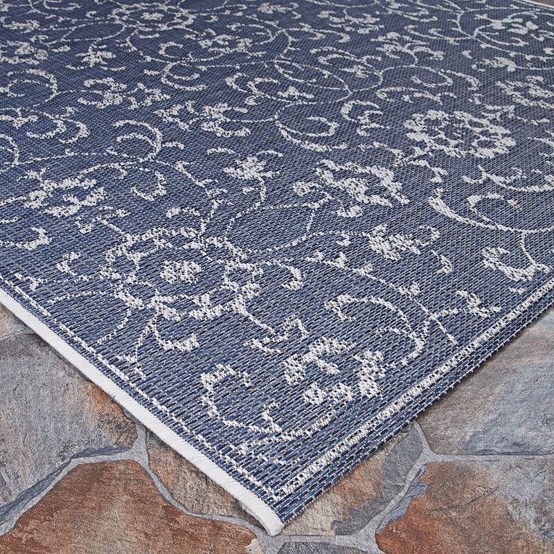 Dream Decor Rugs Carriage House Medallion Indoor Outdoor Area Rug