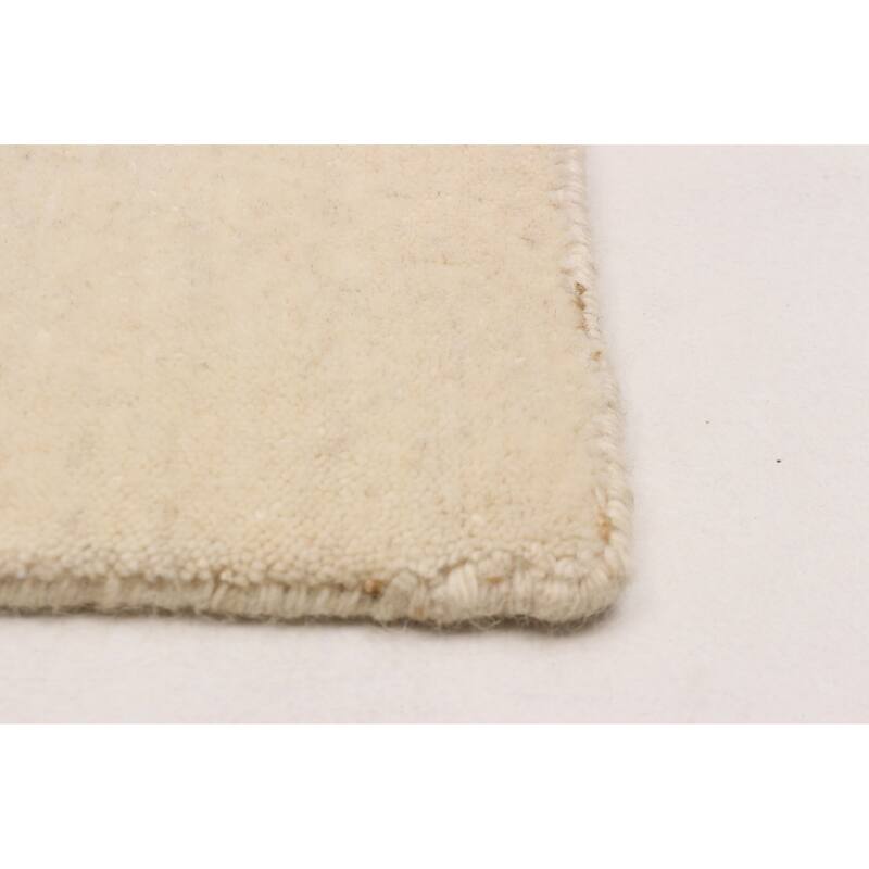 Kashkuli Gabbeh Cream Rug 6'7" x 9'8" - 6'7 x 9'8