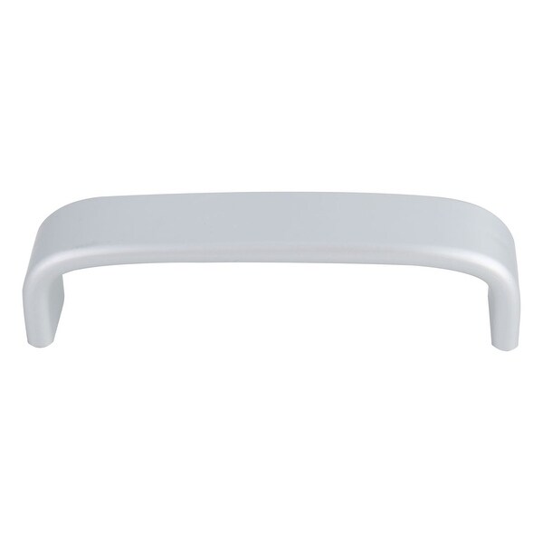 Cabinet Handle Pull Space Aluminum 3.8" Hole Center for Furniture Cabinets Cupboard Wardrobe Silver Tone