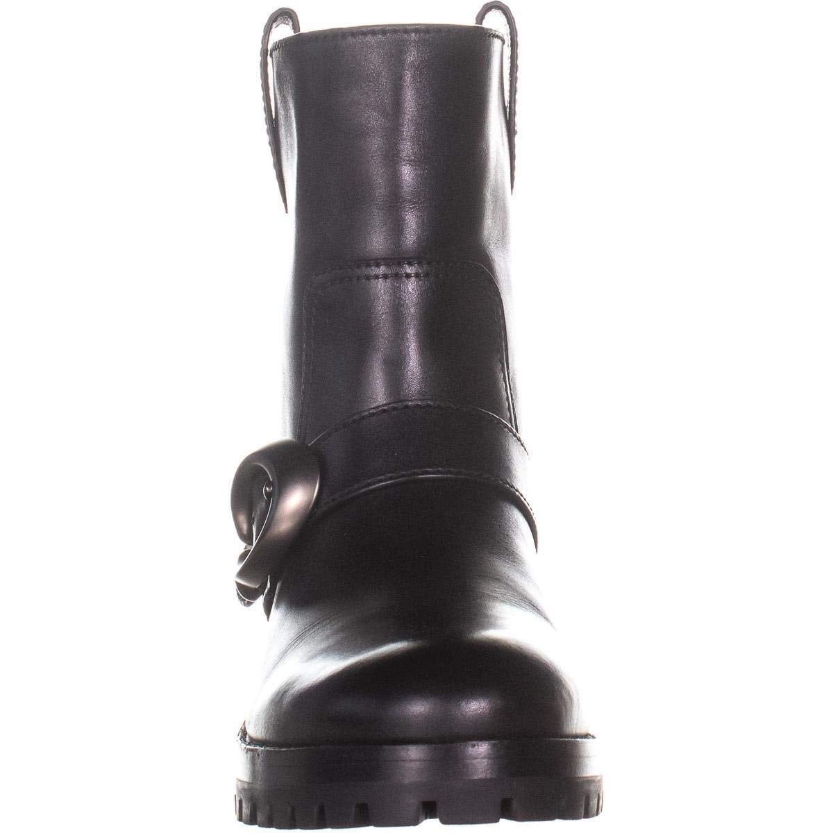 coach signature buckle bootie