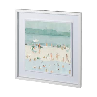 Sea Glass Sandbar I Framed Art Print