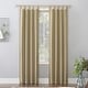 preview thumbnail 1 of 68, Sun Zero Hayden Energy Saving Blackout Tab Top Curtain Panel, Single Panel 40x63 - Taupe