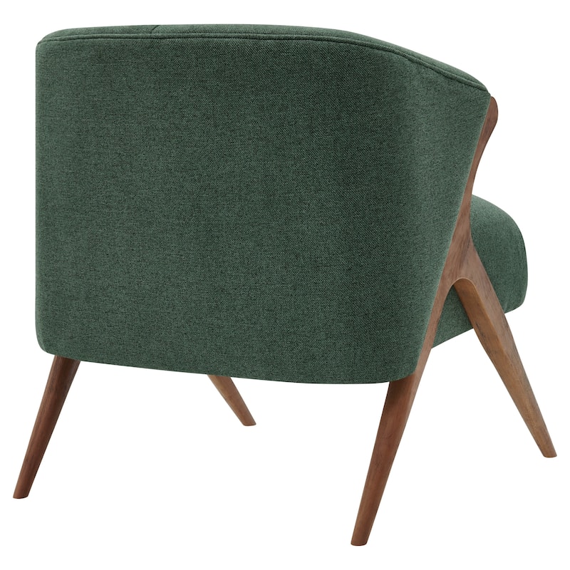 NPD Furniture Florence Vintage Mid Century Low profile Accent Chair