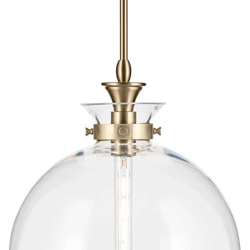 Kichler 52779CLR Laria 15" Wide Pendant