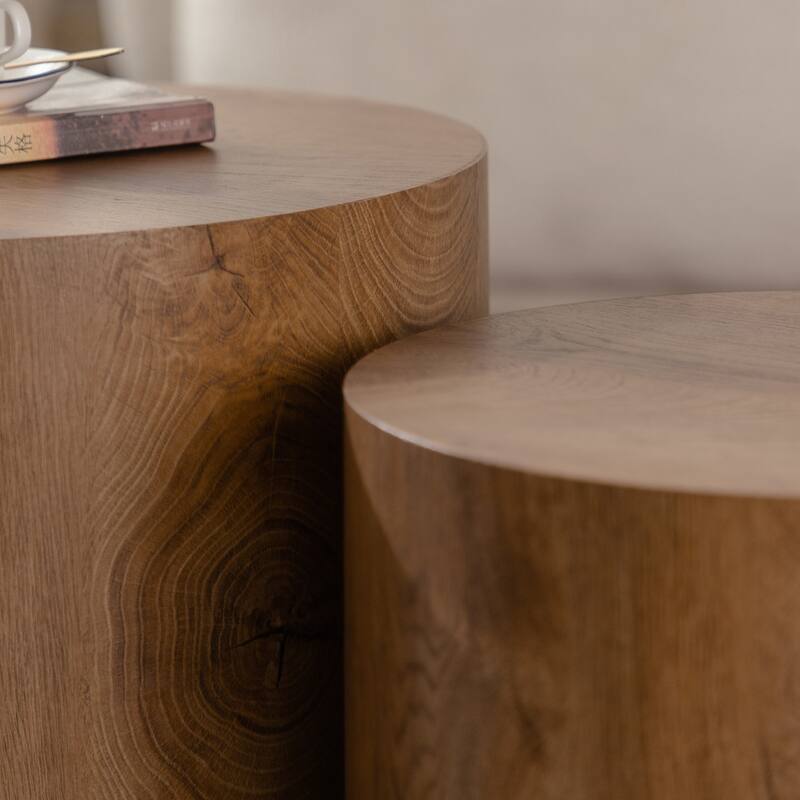 Simple Modern 2 Piece Coffee Table Set