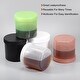 preview thumbnail 6 of 4, Plastic Paint Pail 0.08-Gallon/300mL Containers with Sealing Lid Pure White 2Pcs