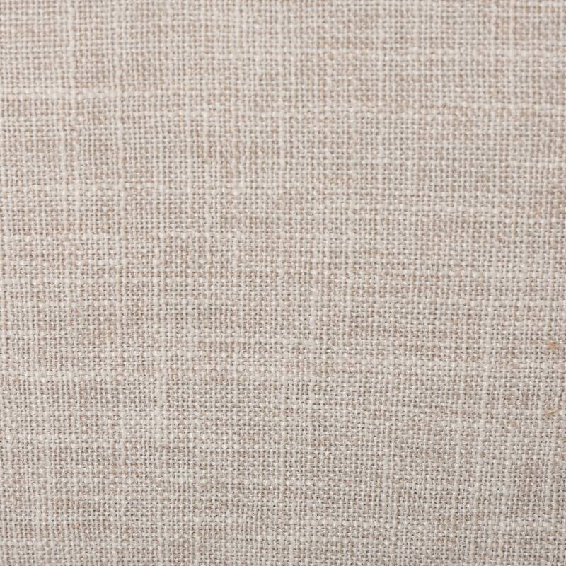 Beige Fabric Mid-Century Upholstered Push Back Recliner with Footrest, Button-tufted Backrest, Beech Wood Legs