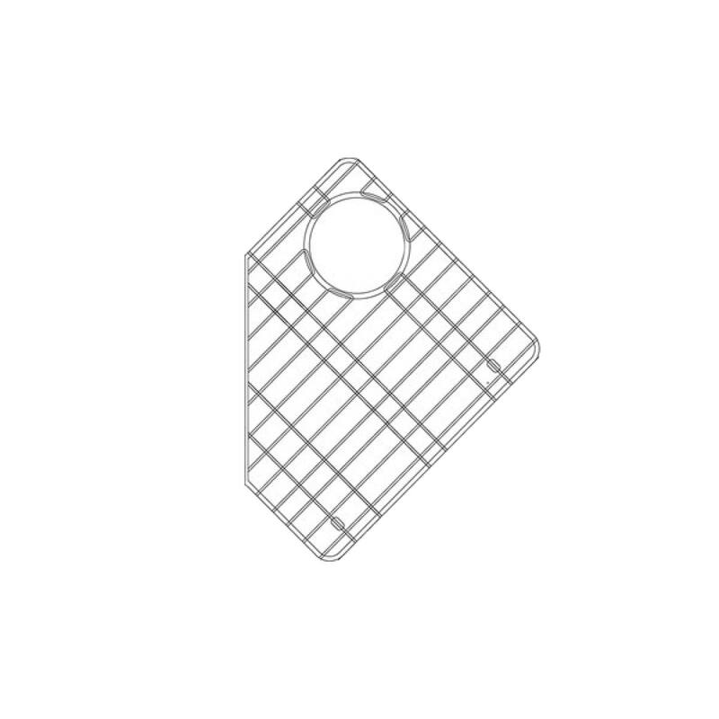 American Imaginations 16.867in. W X 22.125in. D Stainless Steel