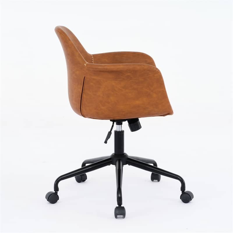 Rolling Swivel Height Adjustable Ergonomic Chair with Back Support