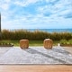 preview thumbnail 1 of 4, Reyn Spooner Kona Coast Polynesian Pareau Gray Tropical Flatweave Indoor/ Outdoor Area Rug