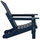 preview thumbnail 64 of 129, POLYTRENDS Laguna All Weather Poly Outdoor Adirondack Chair - Foldable (Set of 2)
